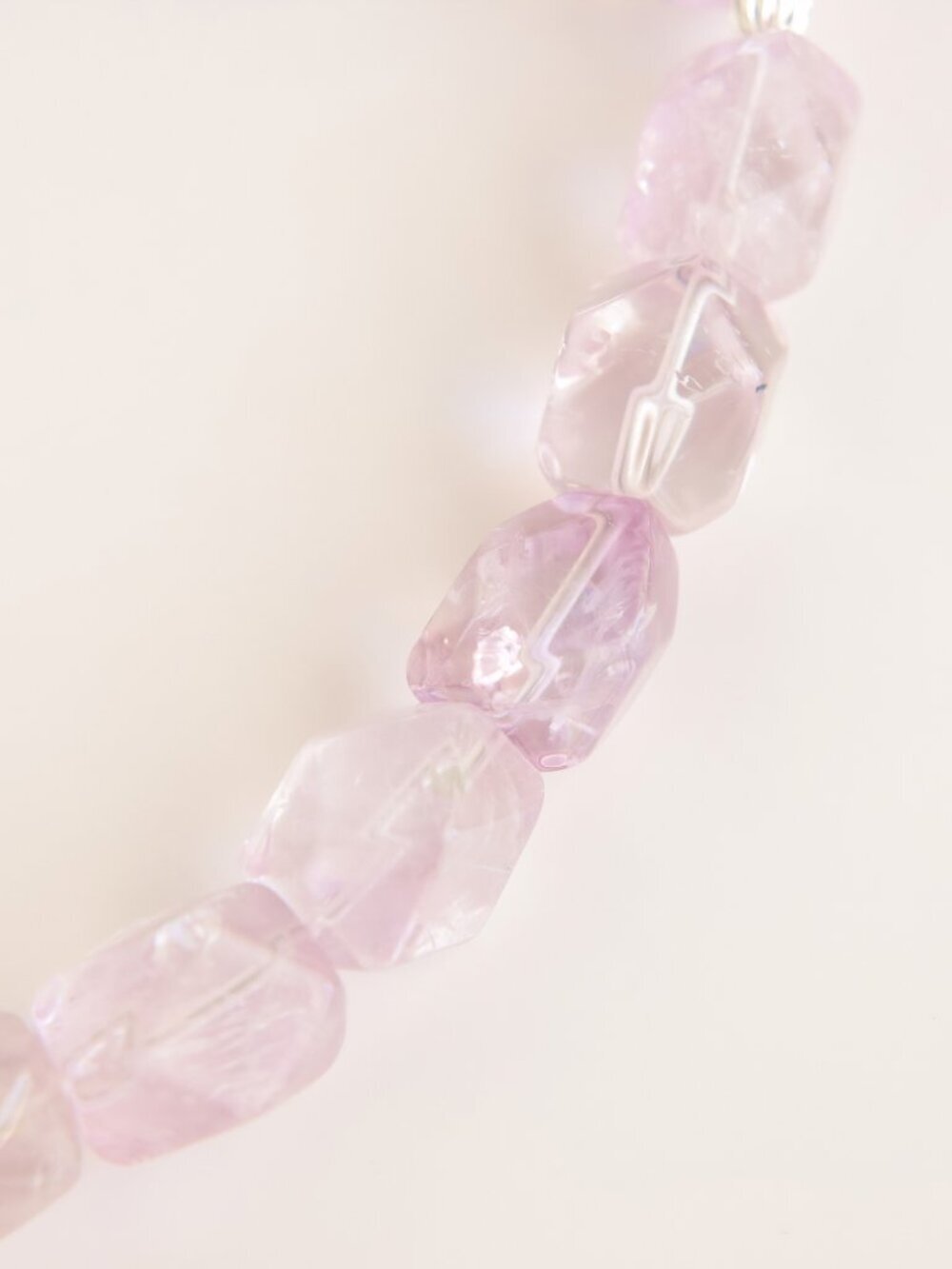 Genuine Amethyst Choker Necklace - Picture 5 of 5